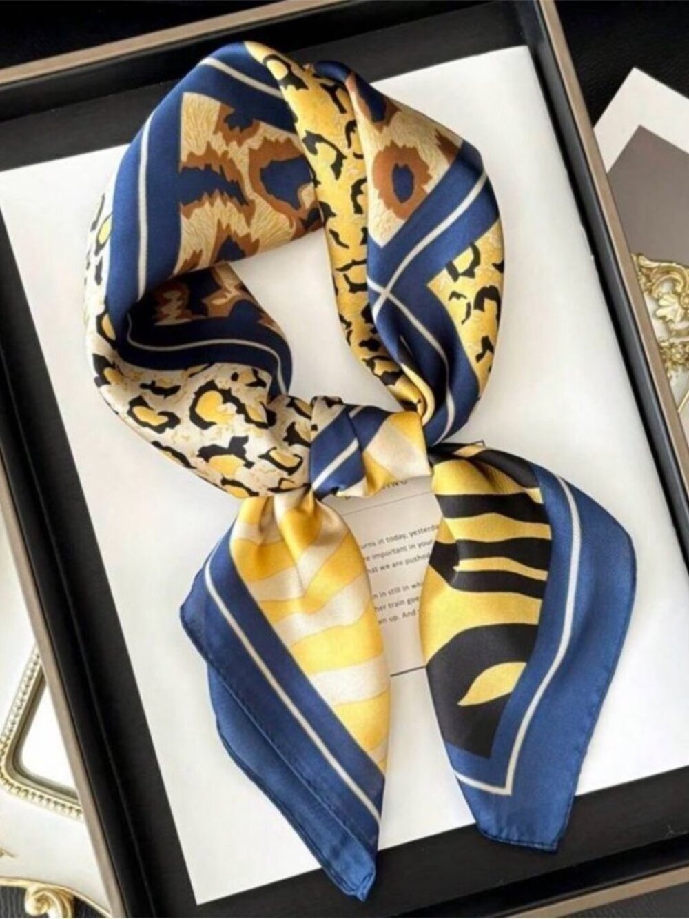 Animal PrintScarf M648